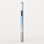 Seashell Beach Monogrammed Case-Mate iPhone Case (Achterkant/rechts)