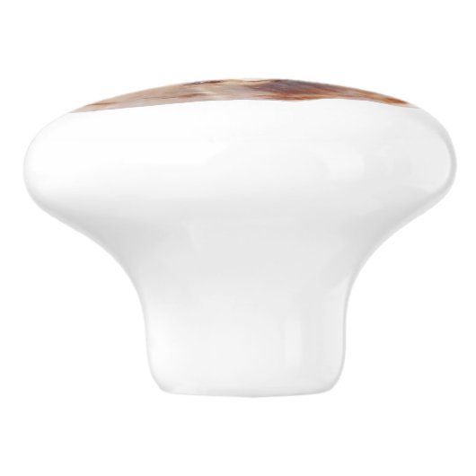 Seashell Beach Ocean Shell Keramische Knop (Zijkant)