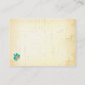 Seashell Beach receptie Informatiekaartje (Achterkant)