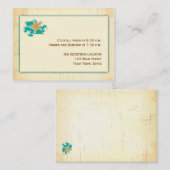 Seashell Beach receptie Informatiekaartje (Voorkant / Achterkant)