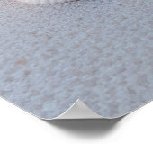 Seashell Beach rustige vreedzame Natuur Poster (Hoek)