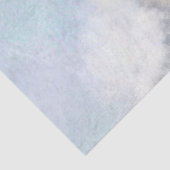 Seashell Beach Sand Pastel Blue Wave Decoupage Tissuepapier (Detail)