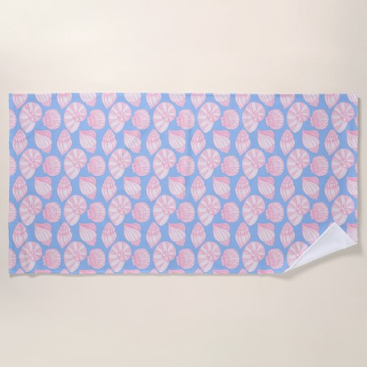 Seashell Beach Towel Strandlaken (Voorkant)