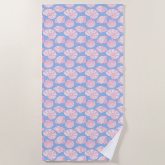 Seashell Beach Towel Strandlaken (Voorkant)