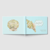 Seashell Beach Weddenschap Book Gastenboek (Volledig)
