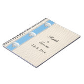 Seashell Beach Weddenschap Book Notitieboek (Linkerzijde)