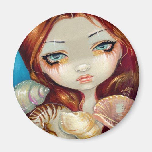 "Seashell Beauty" magneet (Voorkant)