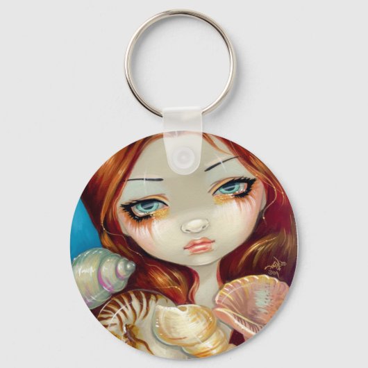 "Seashell Beauty"-Sleutelhanger Sleutelhanger (Voorkant)