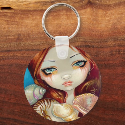 "Seashell Beauty"-Sleutelhanger Sleutelhanger (Voorkant)
