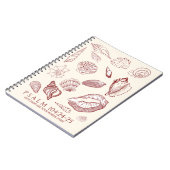 Seashell Bible Verse Notitieboek (Linkerzijde)