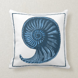 Seashell Blue No. 3 Pillow Kussen