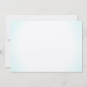 Seashell Boeket en Starfish Destination Wedding Kaart (Achterkant)