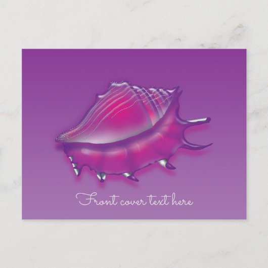 Seashell Briefkaart (Voorkant)