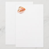 Seashell Briefpapier (Voorkant / Achterkant)