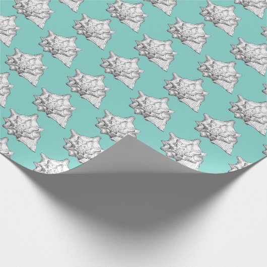 Seashell Cadeaupapier (Hoek)