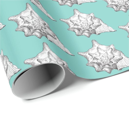 Seashell Cadeaupapier (Rol Hoek)