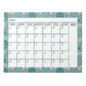 Seashell Calendar Notitieblok (Voorkant)
