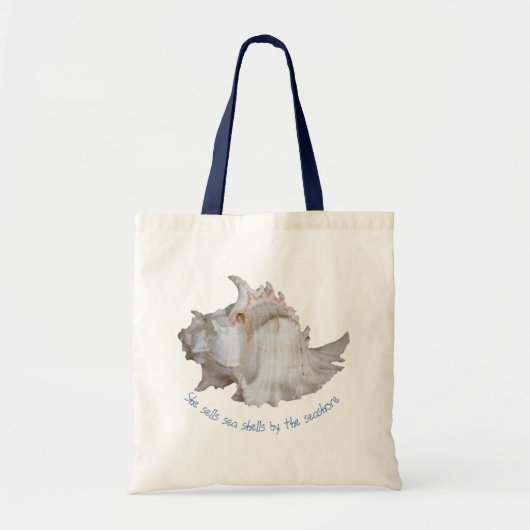 Seashell Canvas tas (Voorkant)