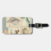 Seashell Collage Bagagelabel (Voorkant horizontaal)