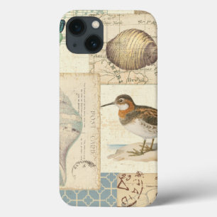 Seashell Collage iPhone 13 Hoesje