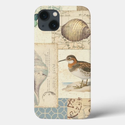 Seashell Collage Case-Mate iPhone Case (Achterkant)