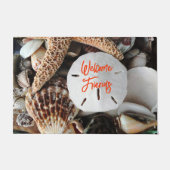 Seashell Collectie Welkom Friends Doormat Deurmat (Voorkant)