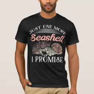 Seashell Collector Summer Vacation Funny Beach T-shirt