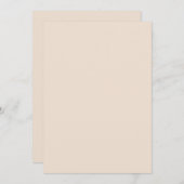 Seashell Color Kaart (Voorkant / Achterkant)