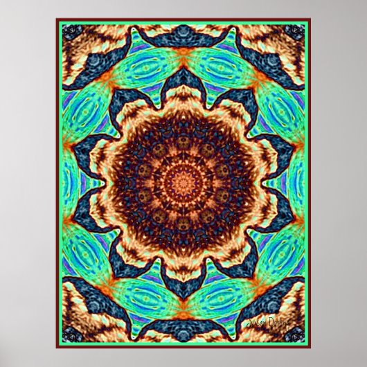 "Seashell Dance" Poster (Voorkant)