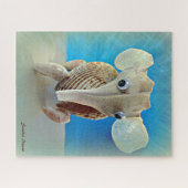 Seashell Elephant Craft Animal Sanibel Island FL Legpuzzel (Horizontaal)