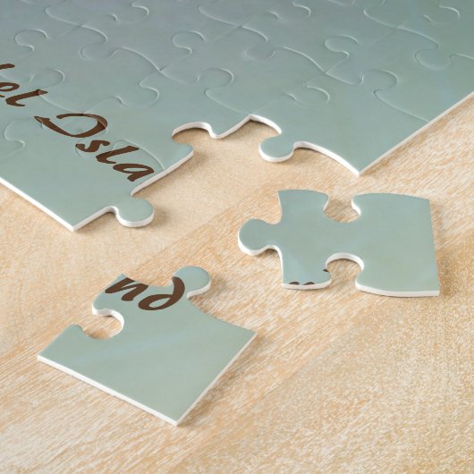 Seashell Elephant Craft Animal Sanibel Island FL Legpuzzel (Zijkant)