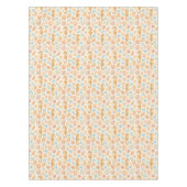 Seashell en zeepaardje waterverf patroon tafelkleed (Voorkant)