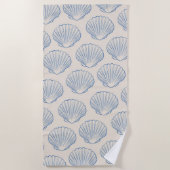 Seashell esthetisch strandlaken (Voorkant)