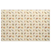Seashell Fabric Sand Stripe Stof (Fat Quarter)