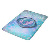 Seashell Fit for a Mermaid Glitter Girls Magical Badmat (Gekanteld)