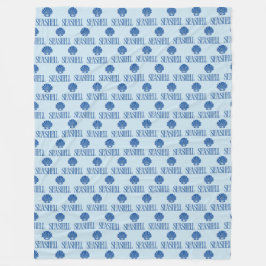 Seashell Fleece Deken