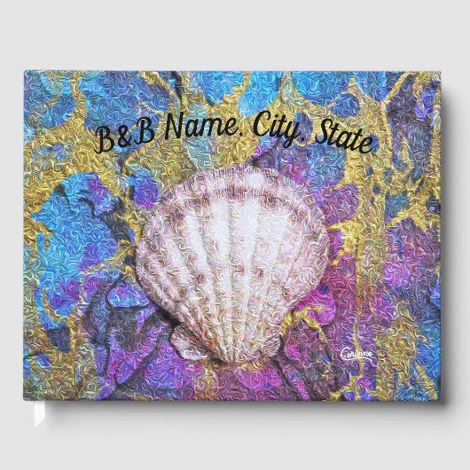 Seashell - gastenboek (Voorkant)