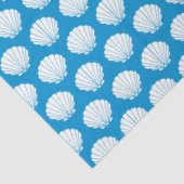 Seashell Gift Wrap Tissue Tissuepapier (Detail)