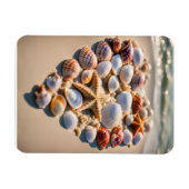 Seashell Heart Magneet (Horizontaal)
