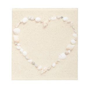 Seashell Heart Notitieblok