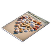 Seashell Heart Notitieboek (Linkerzijde)