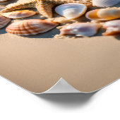 Seashell Heart Poster (Hoek)