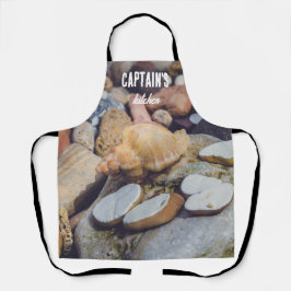 Seashell in de Seashore Jigzaag Puzzle Schort