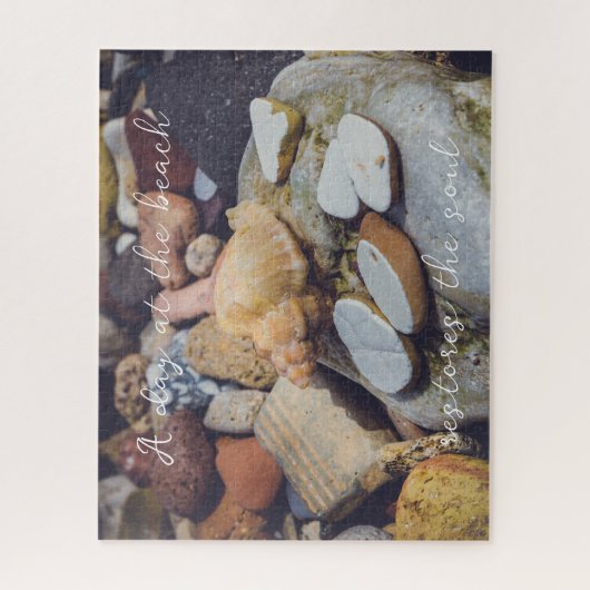 Seashell in de Seashore Legpuzzel (Verticaal)