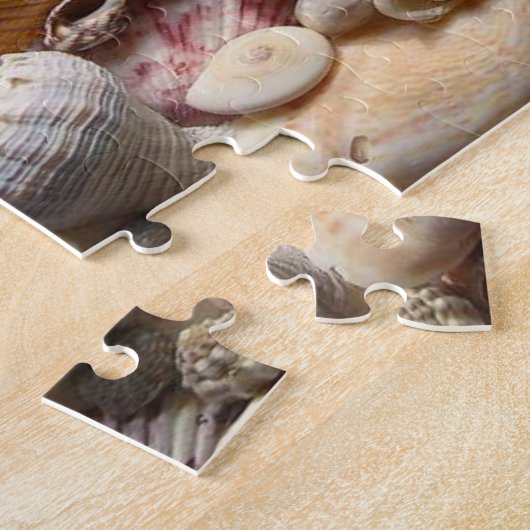 Seashell Jigzaag Puzzle Legpuzzel (Zijkant)