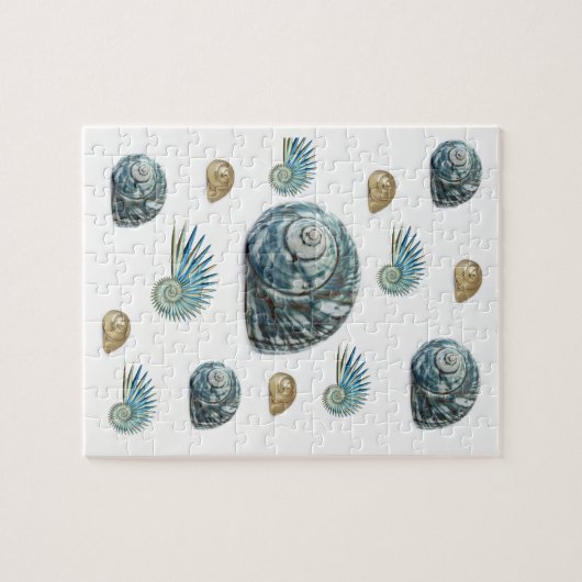Seashell Jigzaag Puzzle Legpuzzel (Horizontaal)