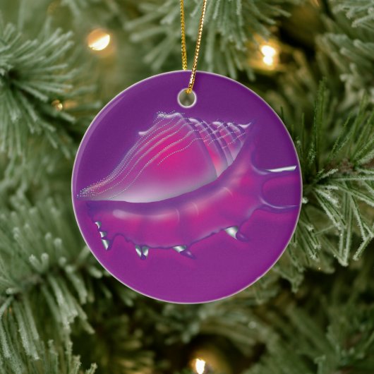 Seashell Keramisch Ornament (Boom)