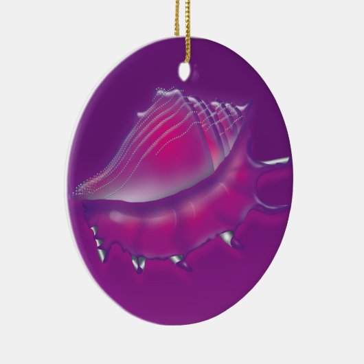 Seashell Keramisch Ornament (Rechts)