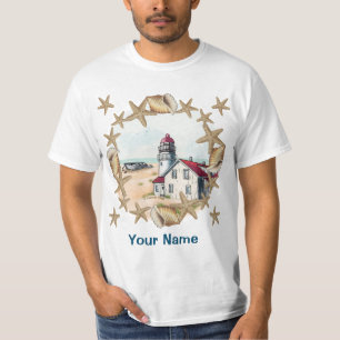 Seashell Lighthouse t-shirt