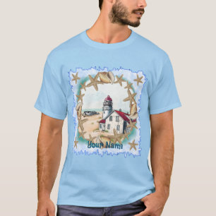 Seashell Lighthouse t-shirt